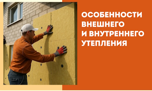 Какие особенности внешнего и внутреннего утепления в Снежинске
