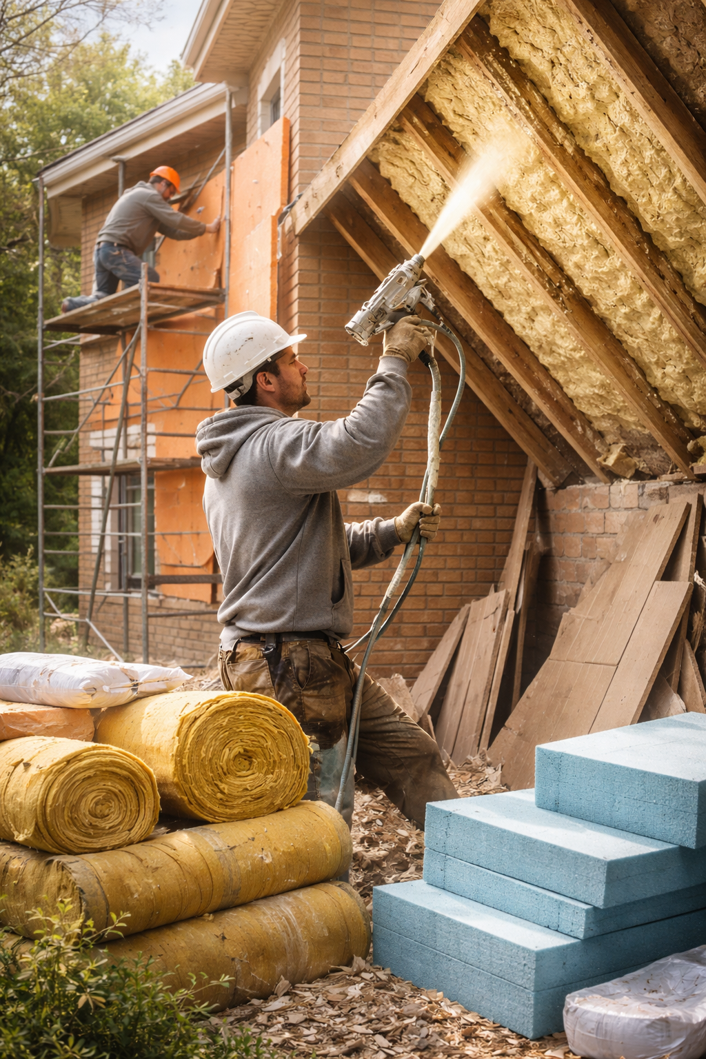 Утепление домов в Снежинске под ключ от 4365 руб/м2 | Профессионально — ТепломастерСнж